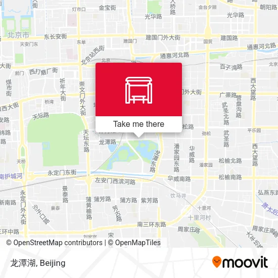 龙潭湖 map