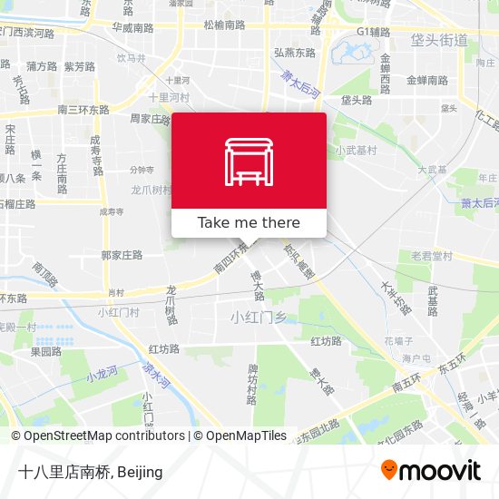 十八里店南桥 map