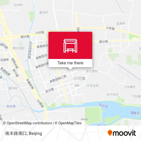 南丰路南口 map