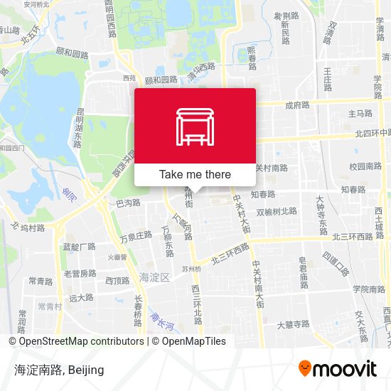 海淀南路 map