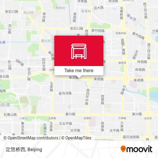 定慧桥西 map