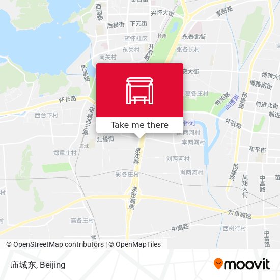 庙城东 map