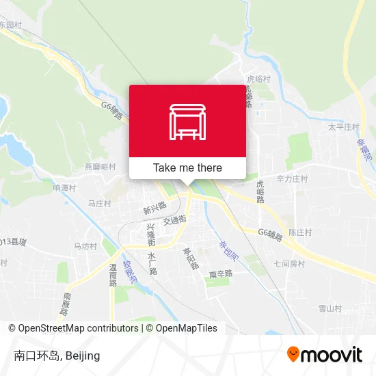 南口环岛 map