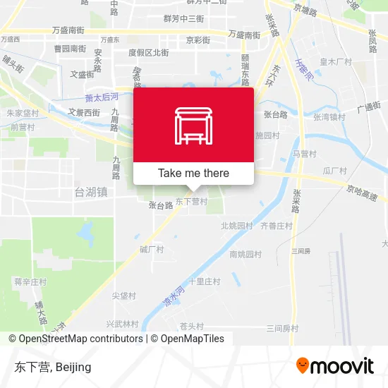 东下营 map