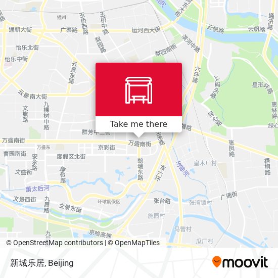 新城乐居 map
