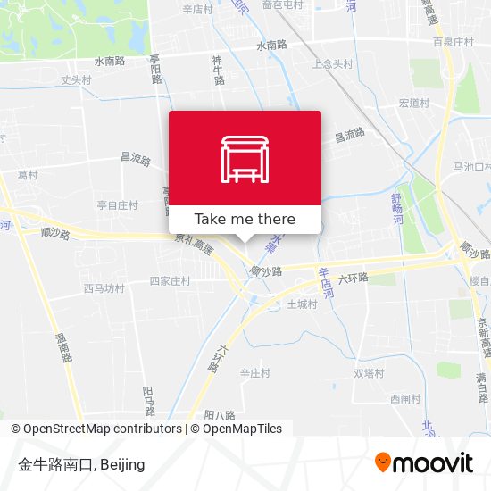 金牛路南口 map