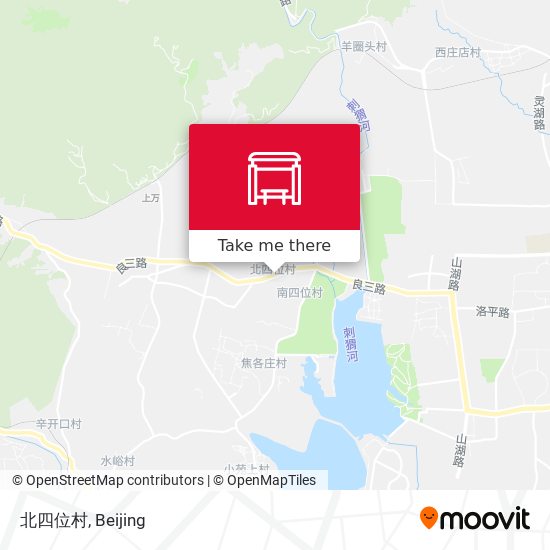 北四位村 map