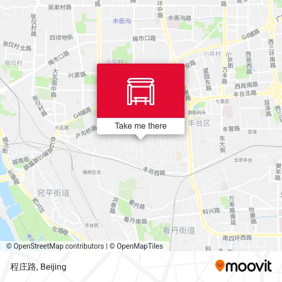 程庄路 map