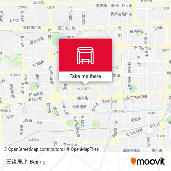 三路居北 map