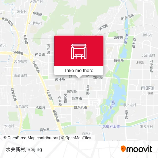 水关新村 map