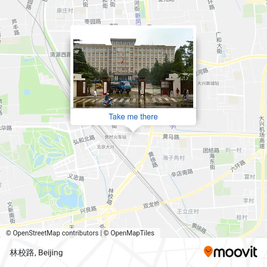 林校路 map