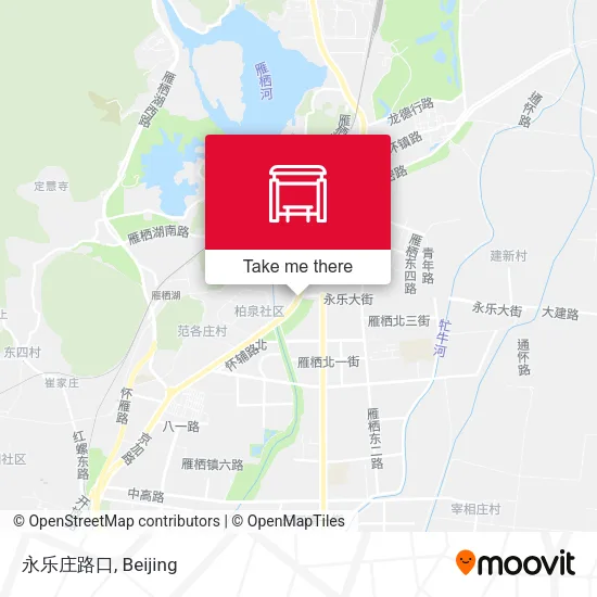 永乐庄路口 map
