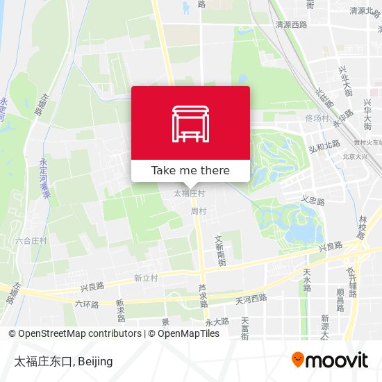 太福庄东口 map