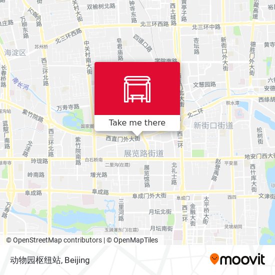 动物园枢纽站 map