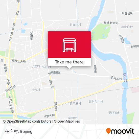 任庄村 map