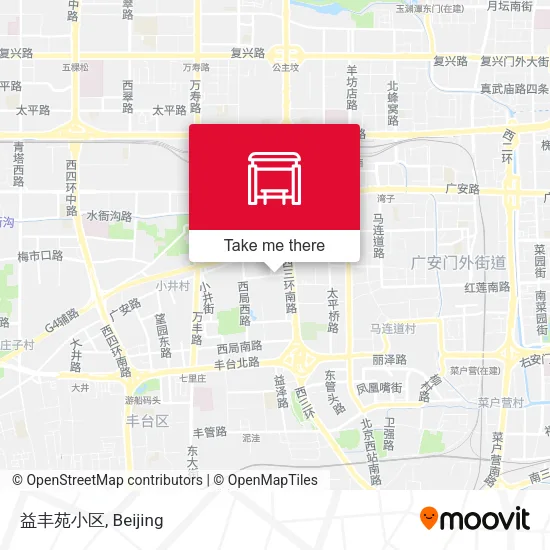 益丰苑小区 map