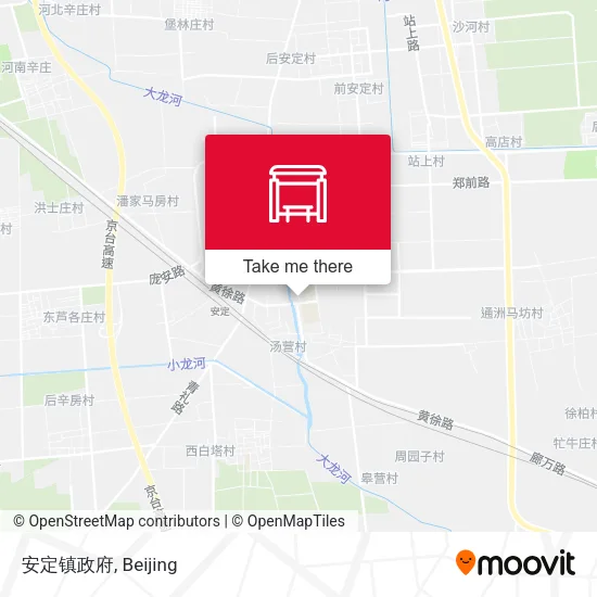 安定镇政府 map