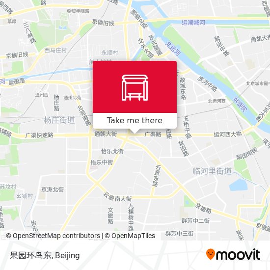 果园环岛东 map