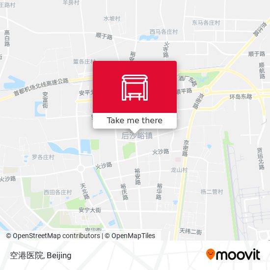 空港医院 map