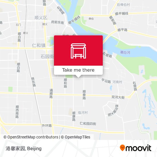 港馨家园 map