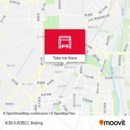 长阳大街西口 map