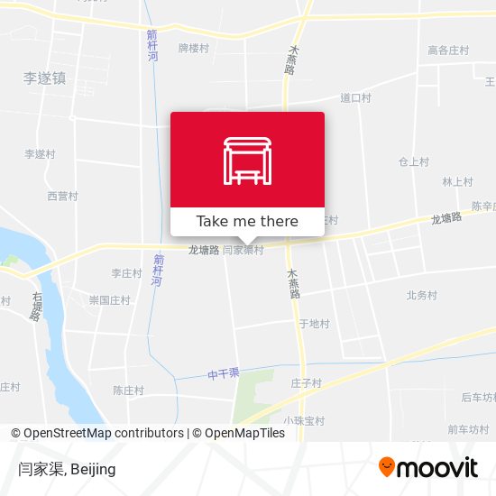 闫家渠 map