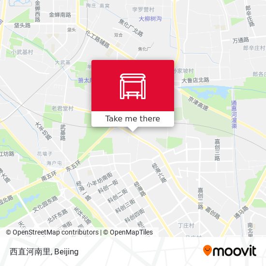 西直河南里 map