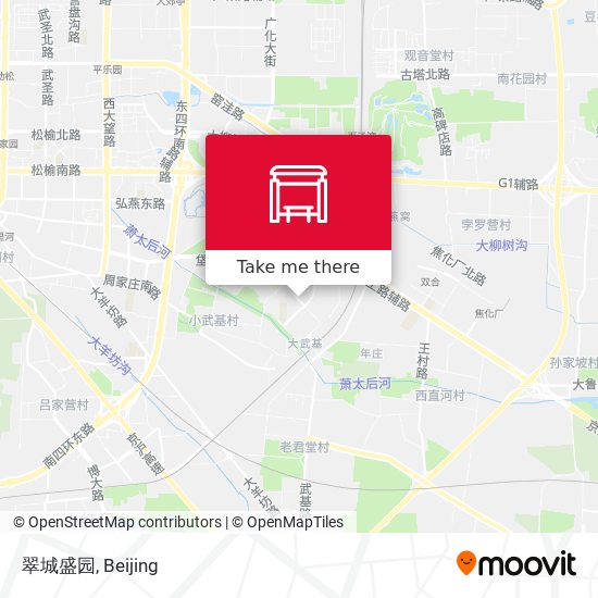 翠城盛园 map