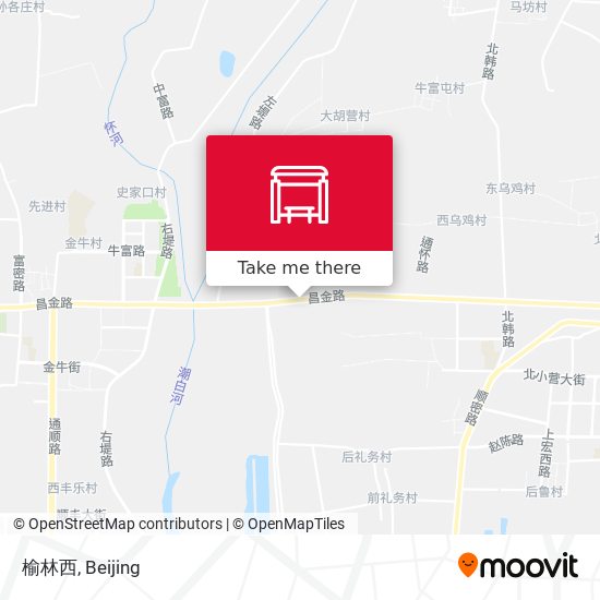 榆林西 map