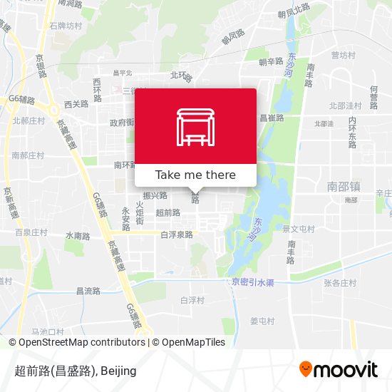 超前路(昌盛路) map