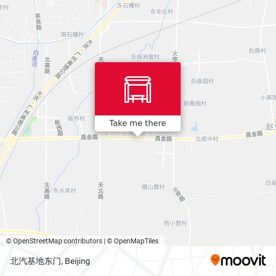 北汽基地东门 map