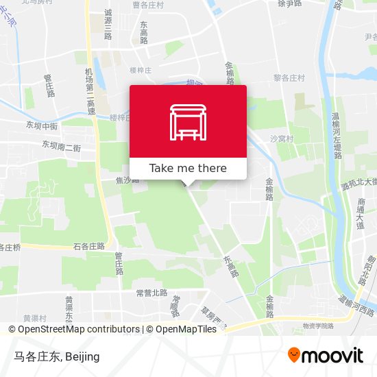 马各庄东 map