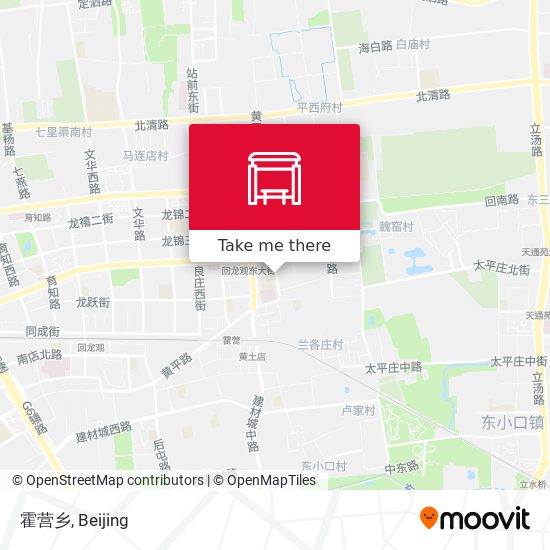 霍营乡 map