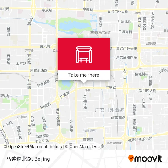 马连道北路 map