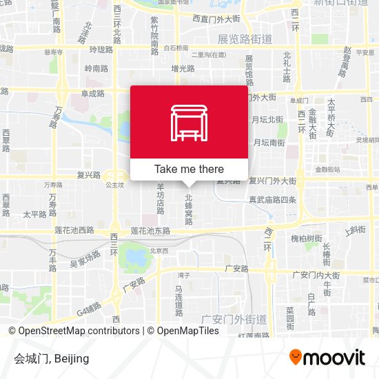 会城门 map
