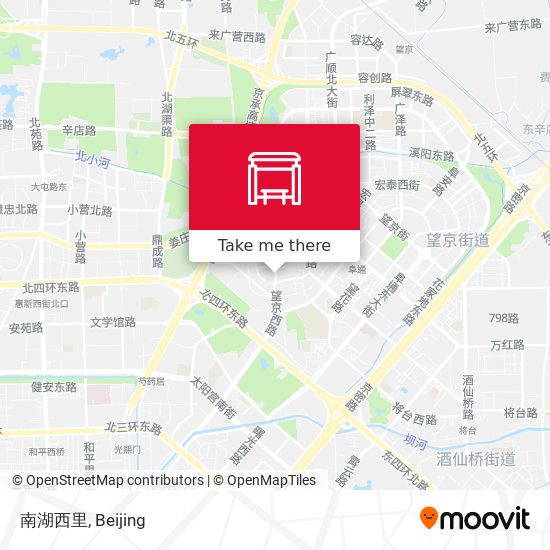 南湖西里 map