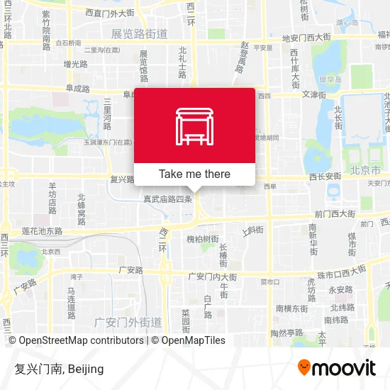 复兴门南 map