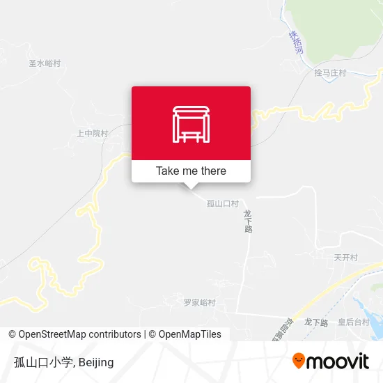 孤山口小学 map