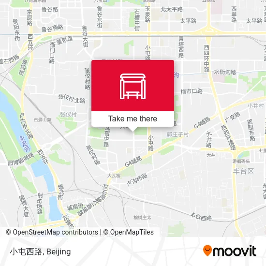 小屯西路 map