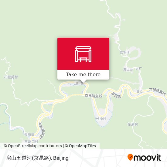 房山五道河(京昆路) map