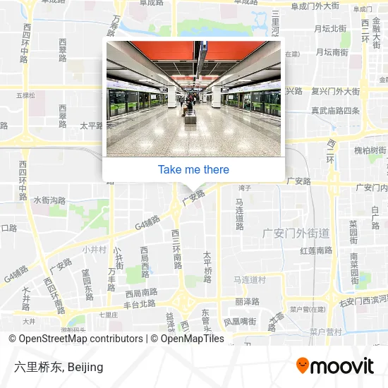 六里桥东 map