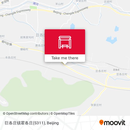 巨各庄镇霍各庄(S311) map