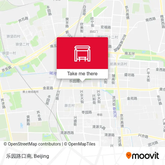 乐园路口南 map
