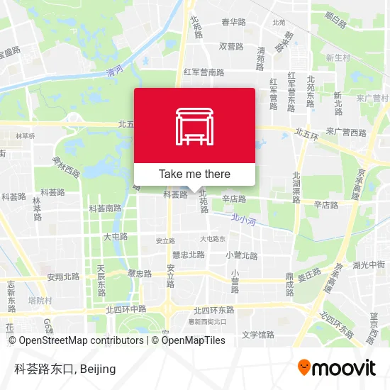 科荟路东口 map