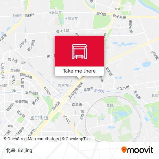 北皋 map