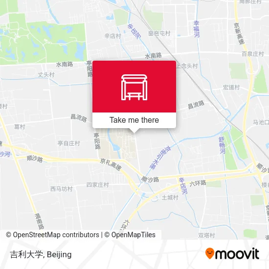 吉利大学 map