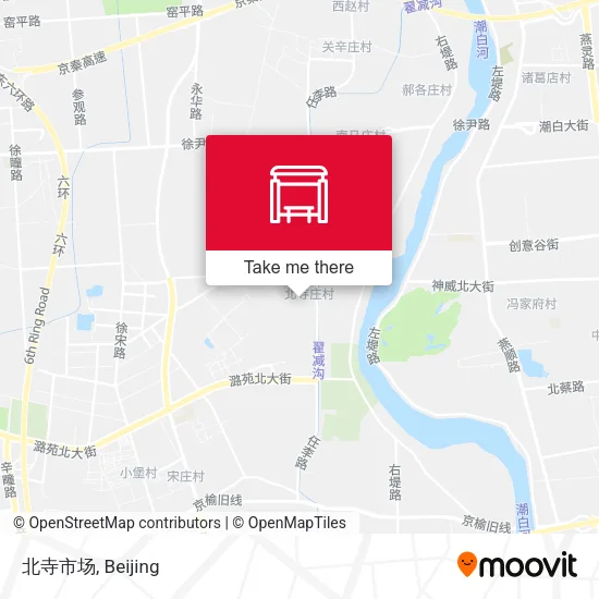 北寺市场 map