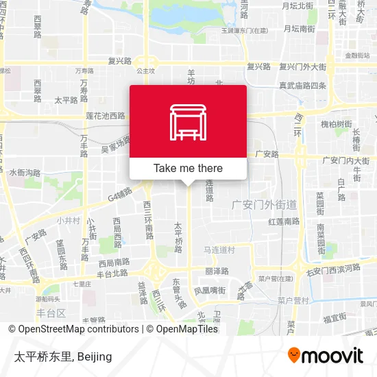 太平桥东里 map
