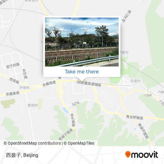 西拨子 map