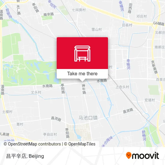 昌平辛店 map